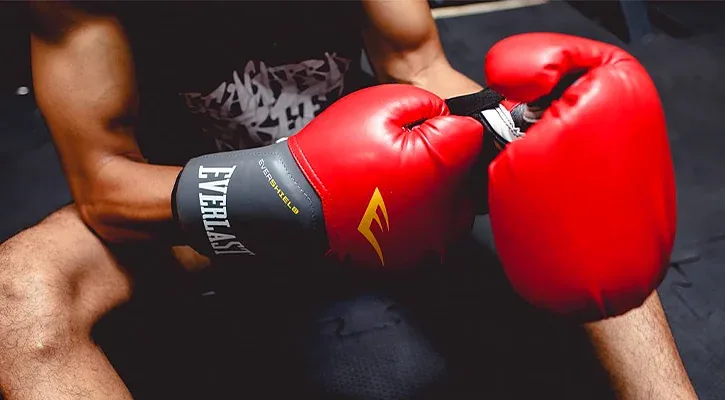 Aula de Boxe na Academia Figueiredo